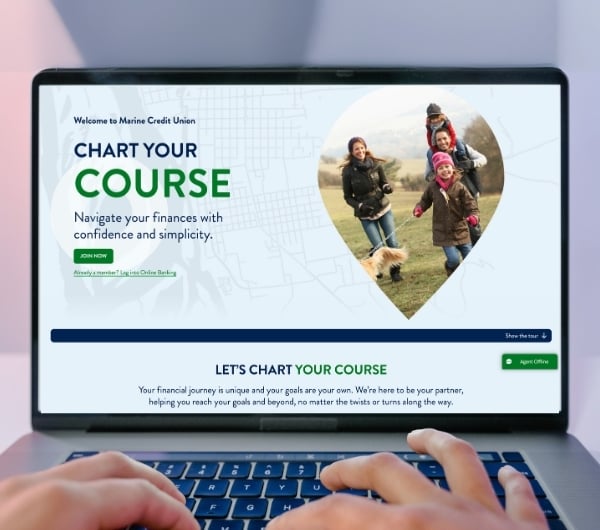 Marine Credit Union Website Redesign 